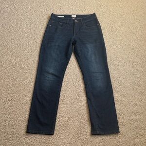 Weatherproof Vintage Straight Dark Blue Jeans